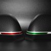 Pair of carbon-look mirror caps for Giulietta/159/MiTo