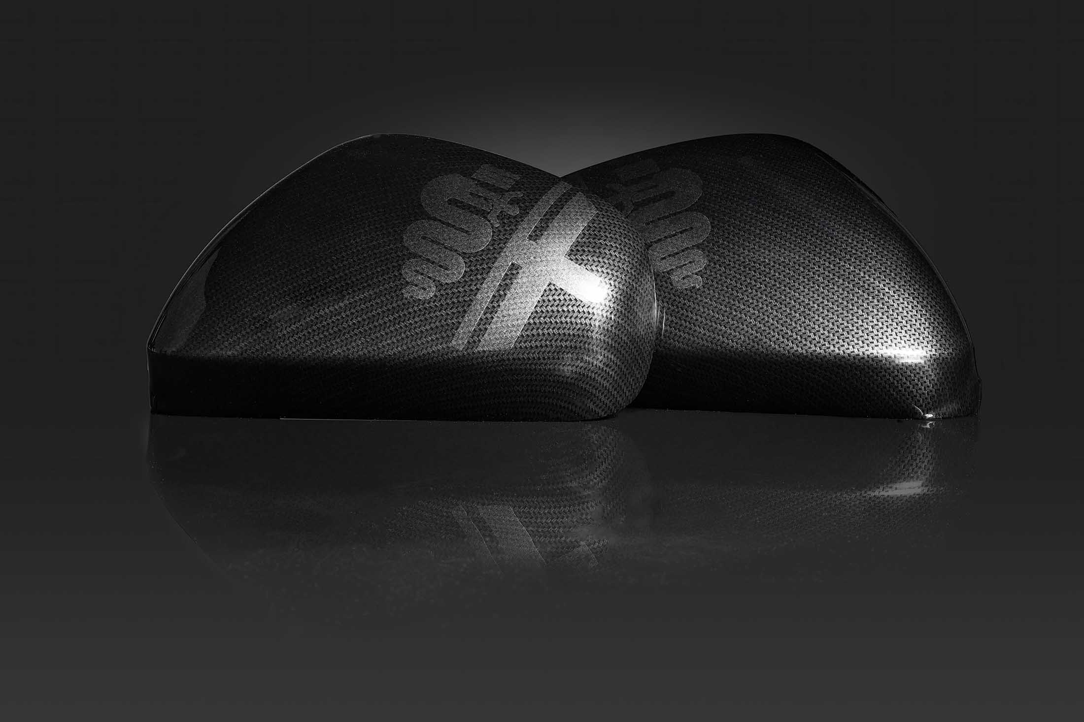 alfa romeo 159 hydrodipped mirror caps with snake logo
