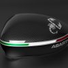 ABARTH inscription mirror cap set for 500/595/695, full replacement
