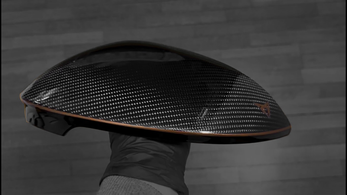 cupra born carbon mirror caps