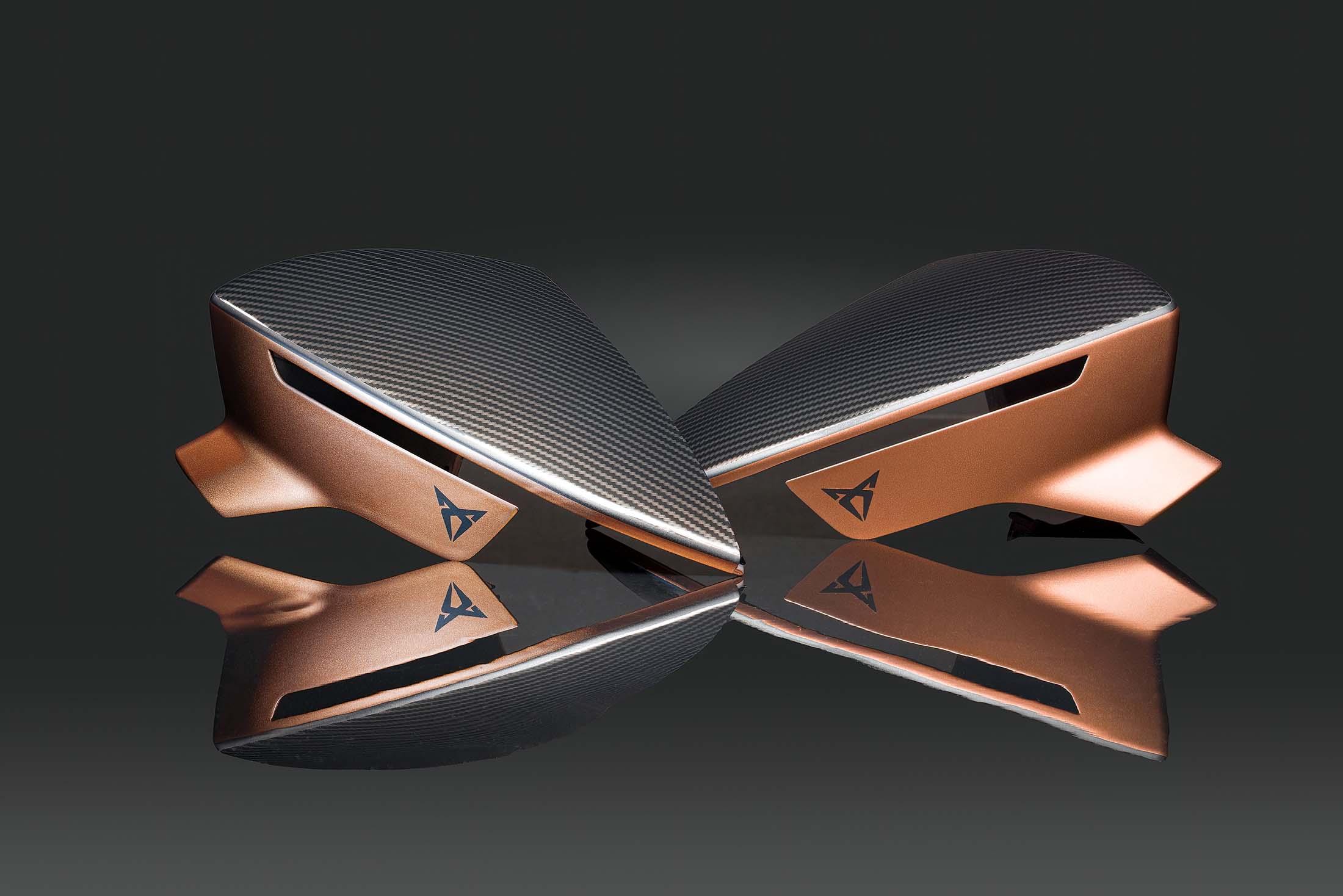 cupra leon mk3 matte carbon mirror caps cupra leon mk3 matte carbon mirror caps