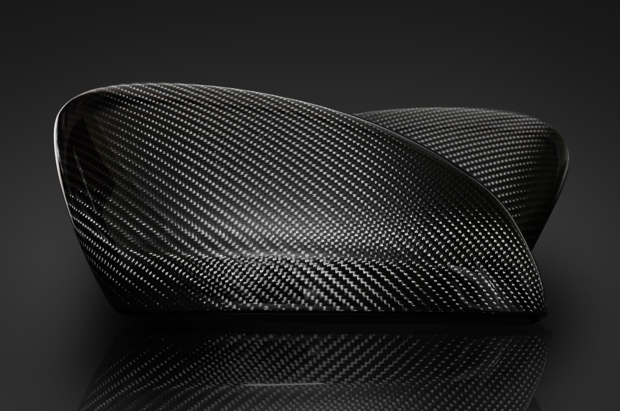 peugeot 208 carbon mirror caps