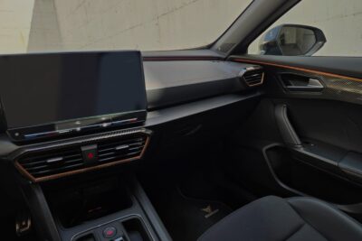 cupra door trims carbon and air vents