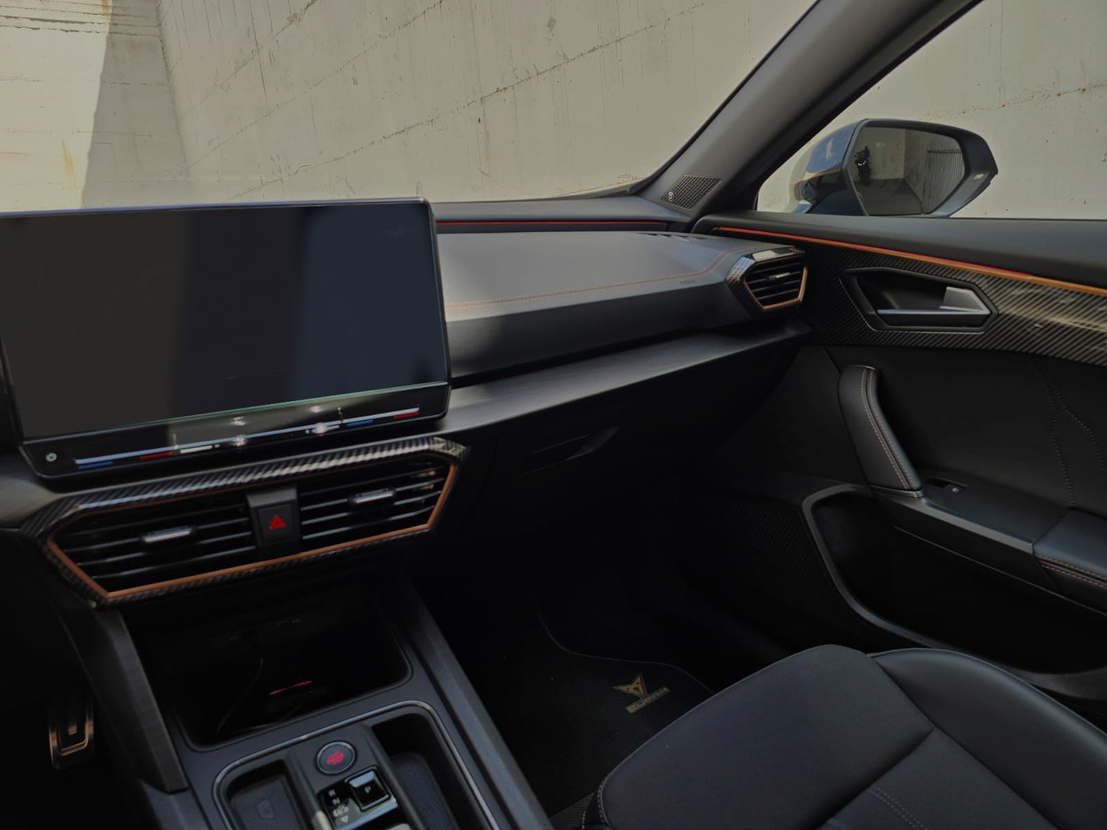 cupra door trims carbon cupra door trims carbon and air vents