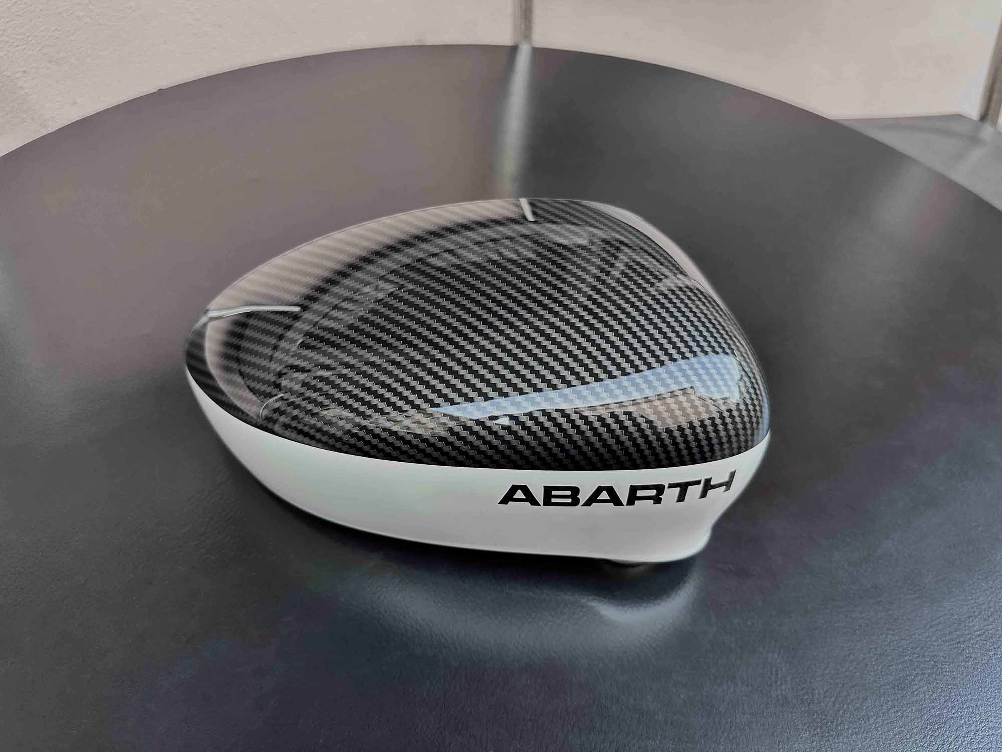abarth carbon and white