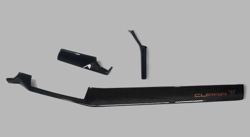 cupra carbon interior dashboard trims
