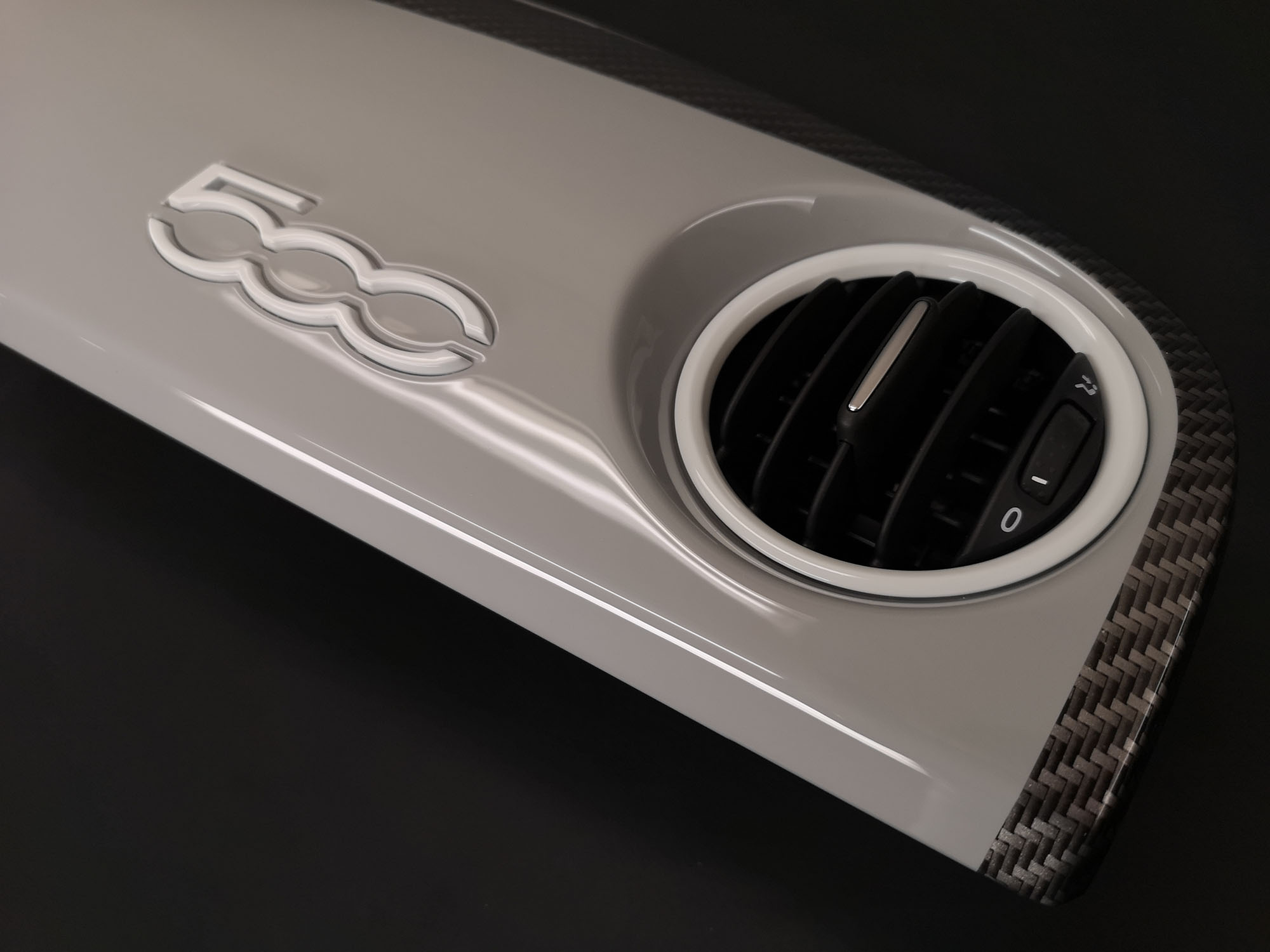 abarth dashboard campovolo grey