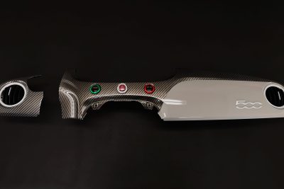 abarth dashboard campovolo grey