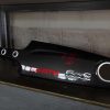 custom abarth dashboard red scorpion